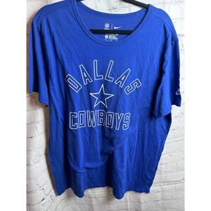 Nike NFL‎ Dallas Cowboys T-Shirt Athletic Cut Tri-Blend XL